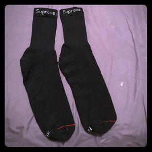 1 pair of supreme socks